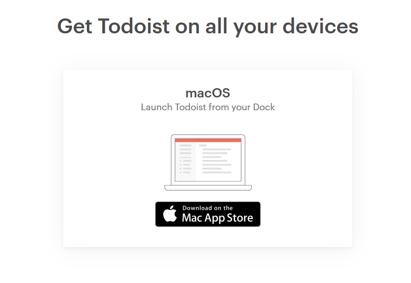 Todoist Mac Productivity Apps